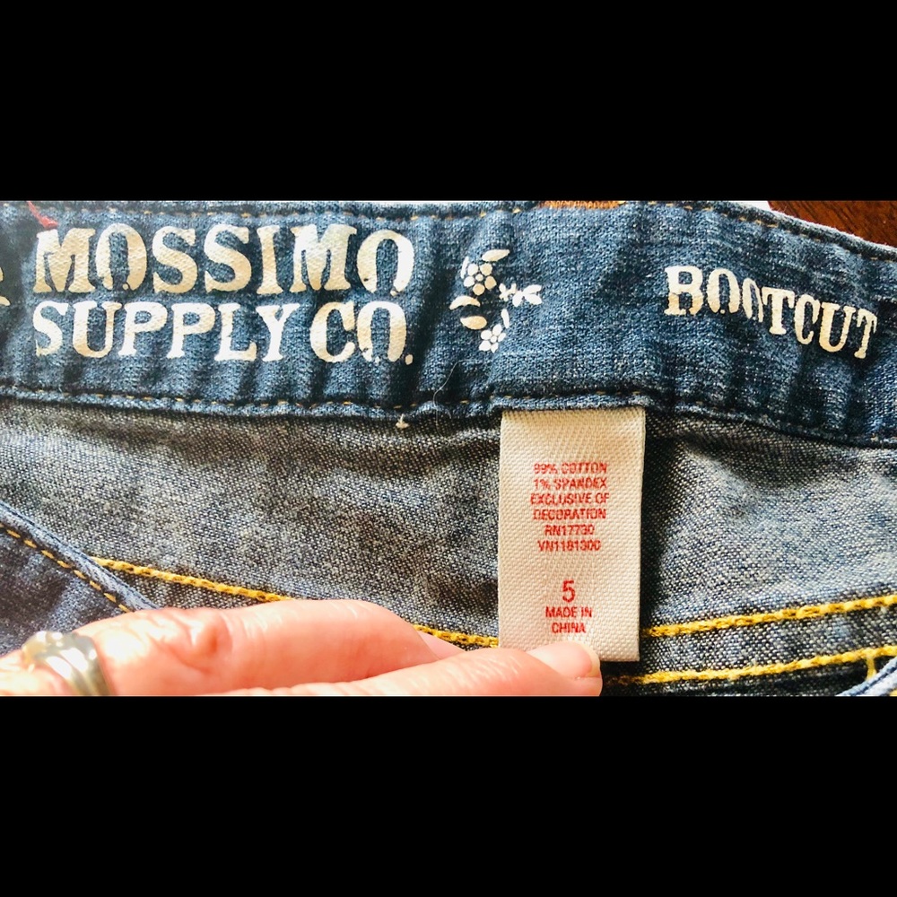 Mossimo Supply Co. size 5, bootcut jeans - Picture 7 of 7
